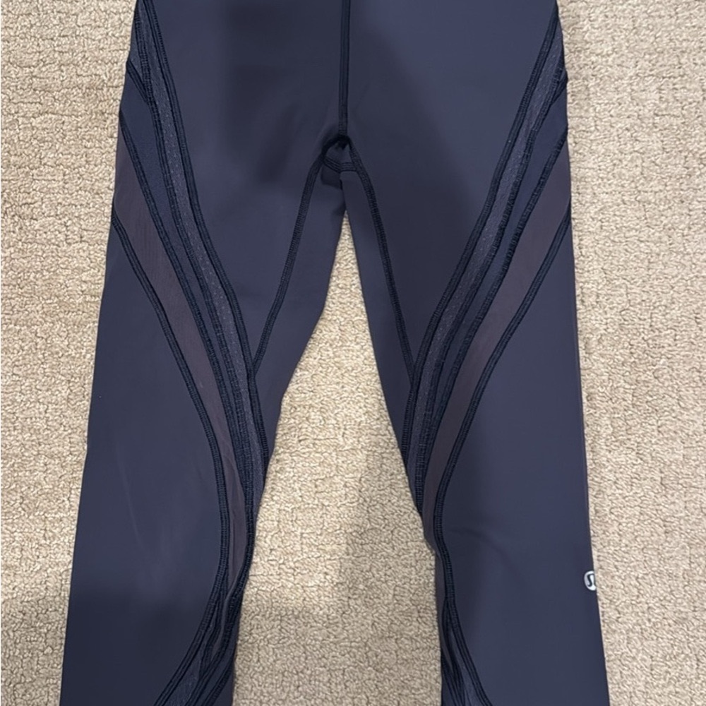 Navy Lululemon Athletic Leggings